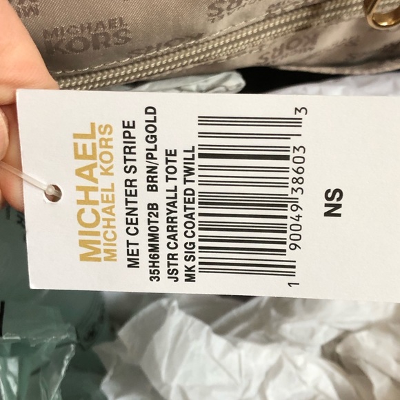 NWT Michael Kors JSTR met center carryall tote - Picture 4 of 8